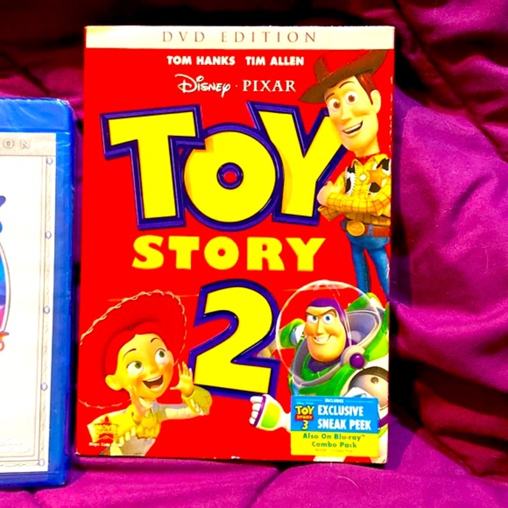 TOY STORY 2 DVD~IN ORIGINAL SLEEVE~DISNEY PIXAR~FROM DISNEY MOVIE CLUB